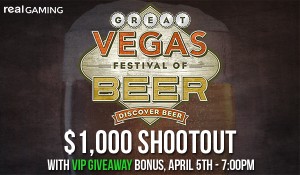Win VIP Tickets to Great Vegas Festival of Beer at Real Gaming