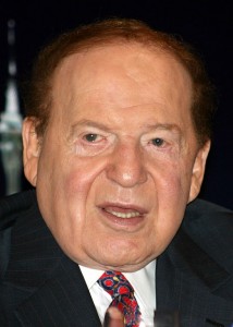 Sheldon Adelson supports interstate compacts fo online poker only